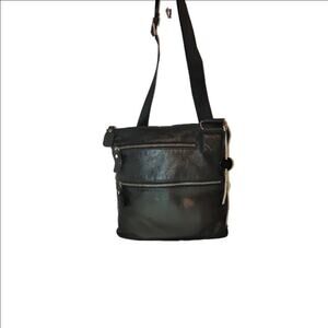 Margot New York Allie Genuine Leather Crossbody 12x13"